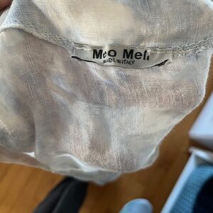 Mio Meli linen beach coverup